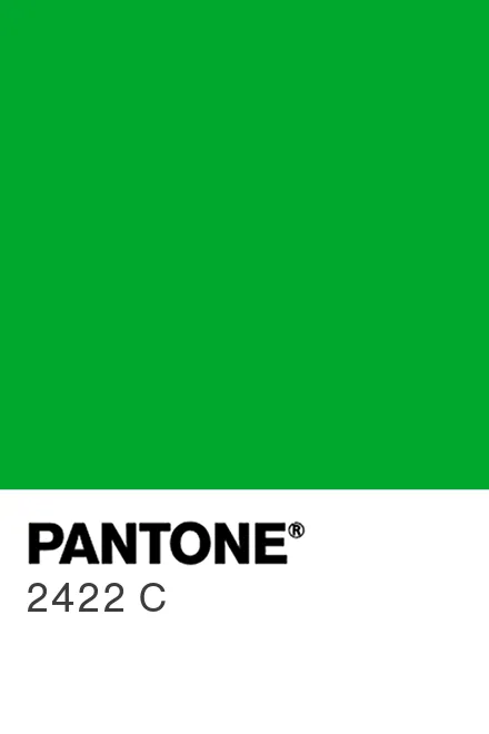 Coloris pantone 2422 C.