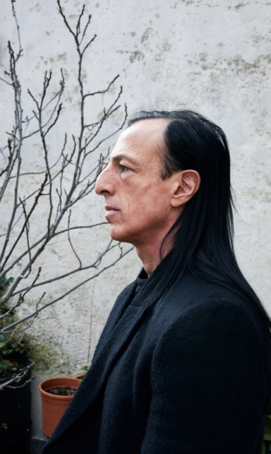 Profile portrait of fashion designer Rick Owens