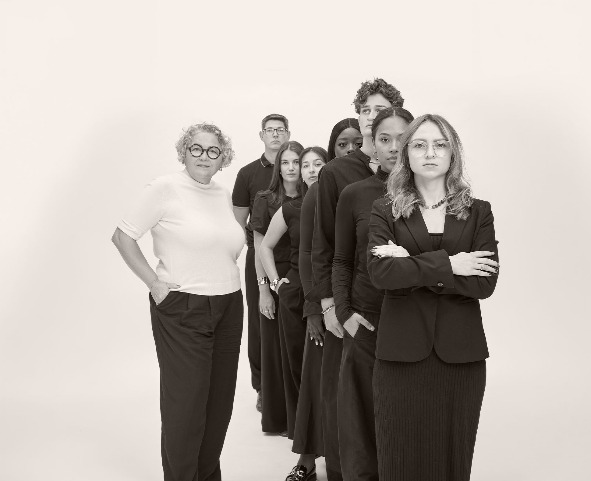 Portrait of the Norki team of designers and interior architects