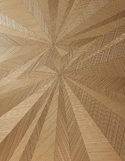 Textured art material and architectural detail