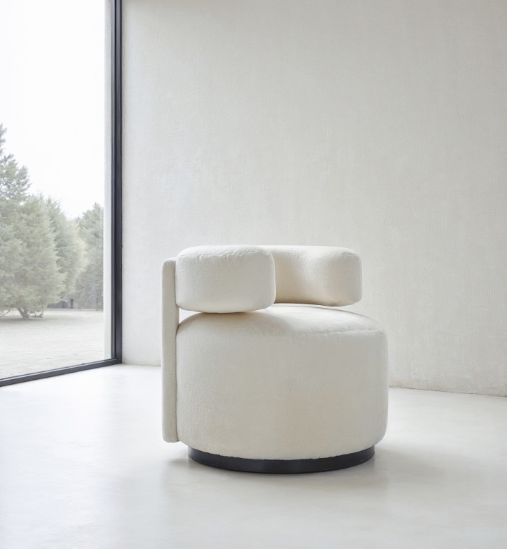 Allegro armchair by Norki in a contemporary mountain interior