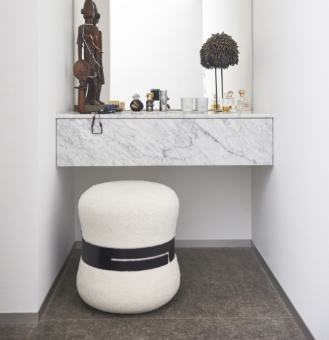 Contemporary furniture detail and finishes