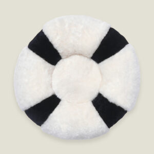 Deauville Cushion Navy Blue White Norki