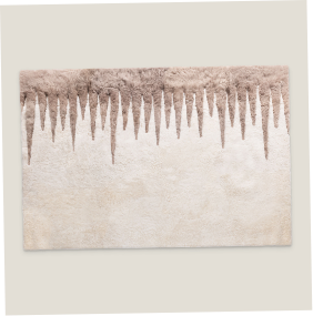 Icicle Rectangle rug, designer edition furniture by Norki
