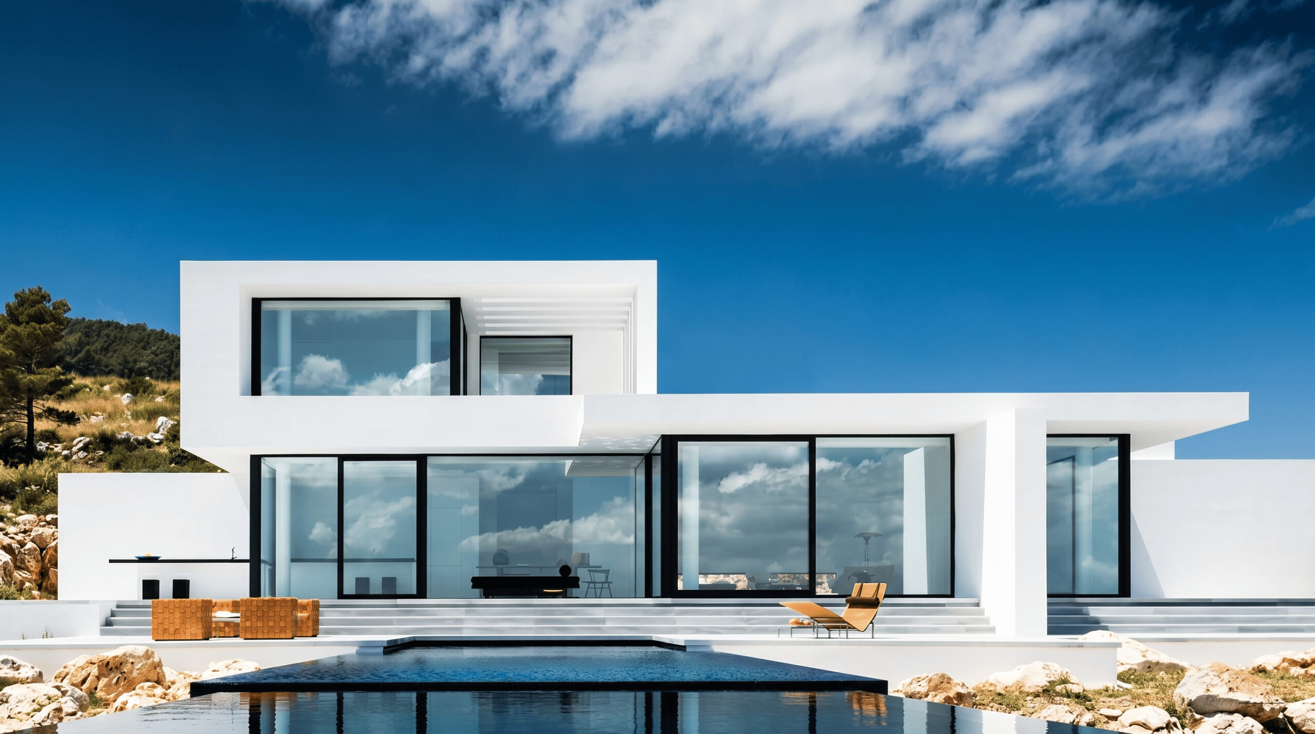 Décoration contemporaine - Villa sur l'Île de Zante