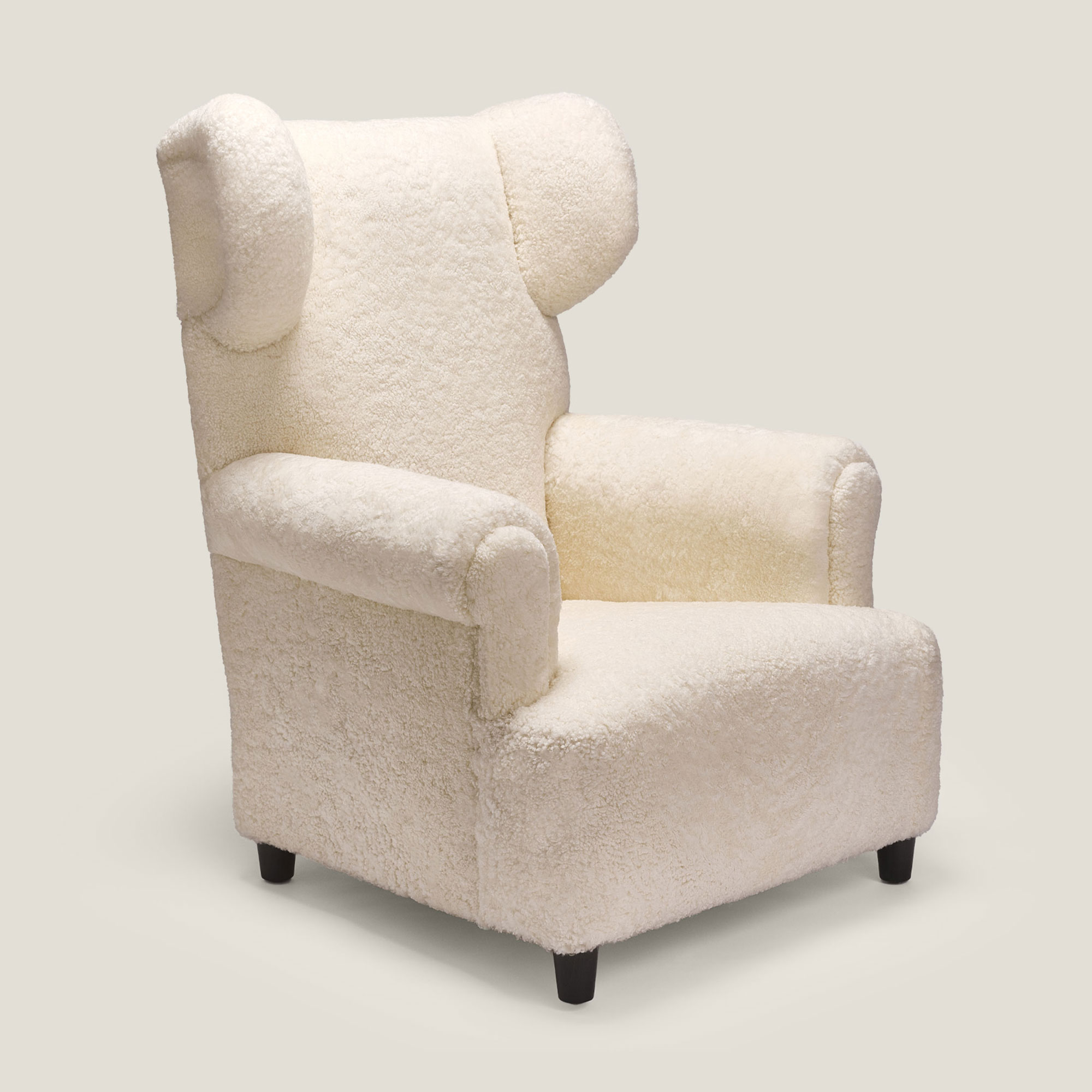 Fauteuil Edmond Peau Lainée Norki