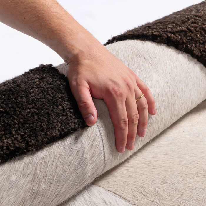 Bespoke rug detail