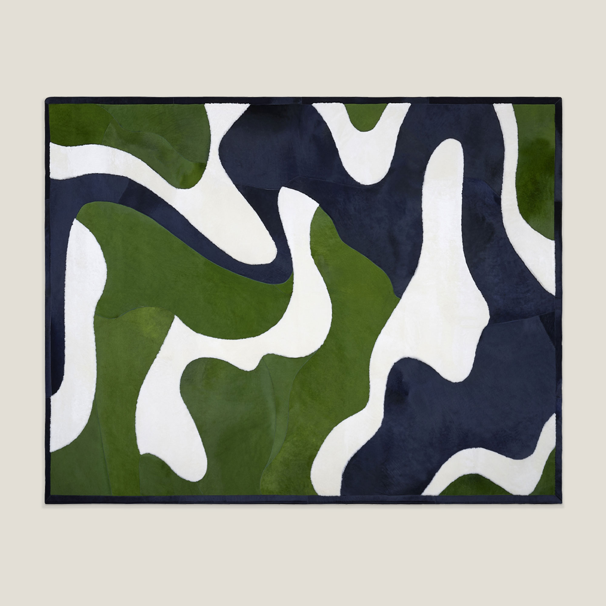Tapis Saint-Peter Vert d'exception Norki